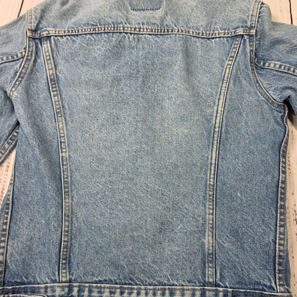 Levis Type 3 Jacket Mens 36R‎ Blue Good Vintage 70506-0214 Denim Trucker USA